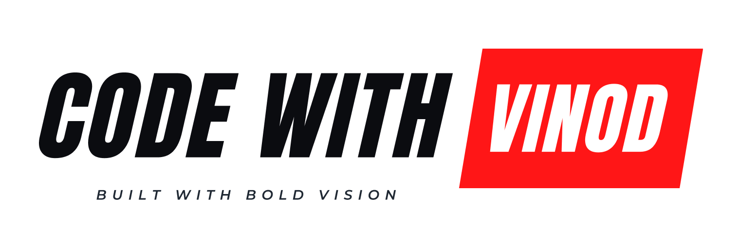 Code With Vinod Demos